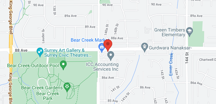 map of 14046 88 AVENUE